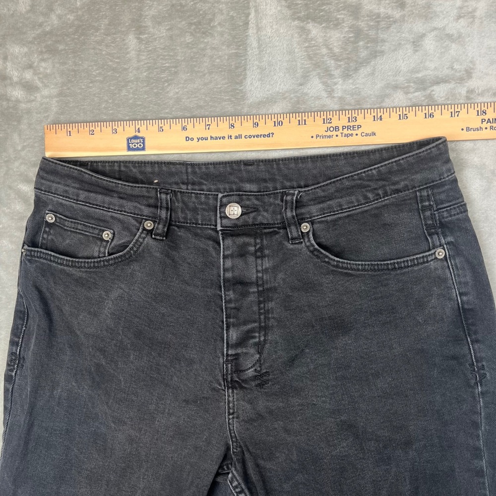 Ksubi Faded Black Slim Tapered Jeans Mens 33x29 - Picture 9 of 13